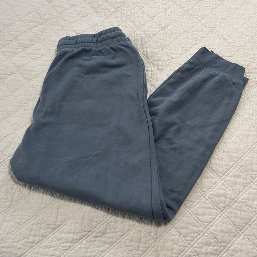 H&M Regular Fit Blue Sweatpants